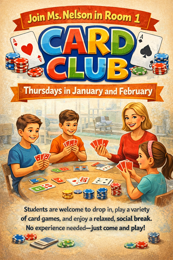 card club poster 2026