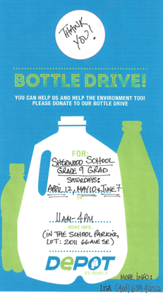 Bottle Drive Apr June 2025